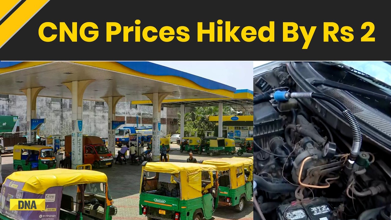 CNG prices hiked fourth time in eleven days in Delhi and North India; latest by ₹2/kg